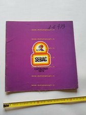 SEBAC catalogo ammortizzatori moto ciclomotori 1972 originale