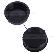 Nuova protezione copriobiettivo posteriore con punto di installazione per obiettivo Nikon attacco F