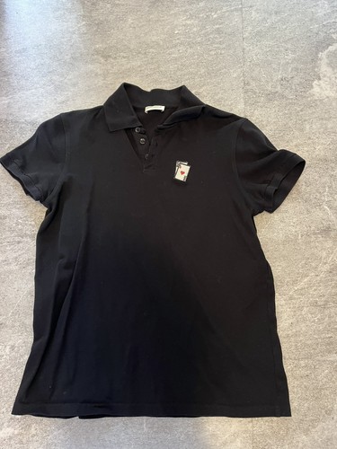 Polo saint laurent nera - laurent, in