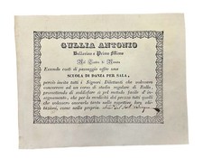 GULLIA Antonio BALLERINO PRIMO