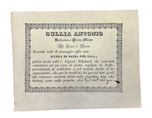Gullia antonio ballerino primo - gullia,