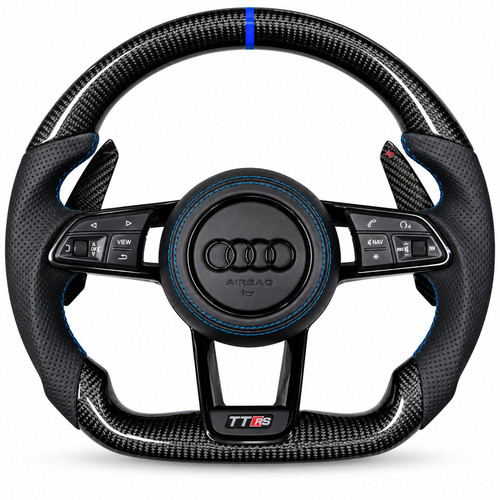 Volante audi ttrs - audi, carbonio