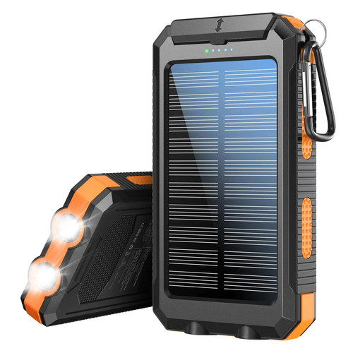 Power bank solare doppia usb - power,
