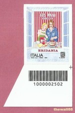 ITALIA 2024  Imprenditoria Italiana - Eridania  CODICE A BARRE Basso Dx