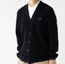 CARDIGAN FRED PERRY WAFFLE