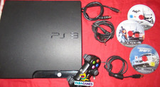 PS3 Console Nera HD 120 GB Modello SLIM + NFS | BATTLEFIELD | BATMAN
