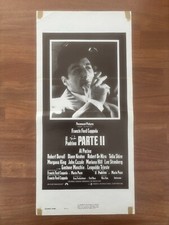 116s,LOCANDINA,IL PADRINO parte II The Godfather Coppola Al Pacino De Niro