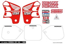 Adesivi HONDA CR 125  1989  Grafiche Adesive