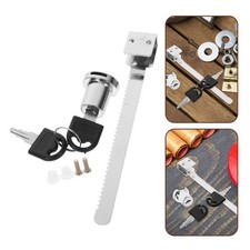 Serratura per porta scorrevole in per vetrina da 2 pezzi con chiavi