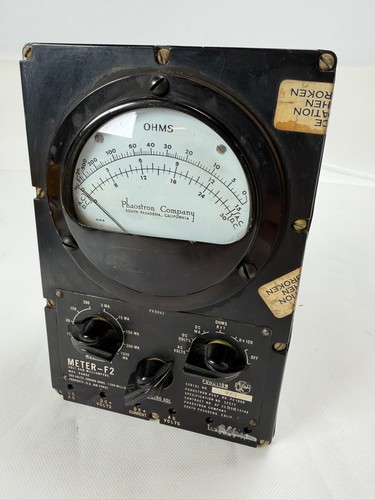 Phaostron meter vintage us - phaostron,