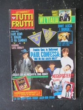 TUTTI FRUTTI 8 1985 SIMPLE MINDS FREDDY MERCURY BEATLES POSTER DEF LEPPARD [M16]