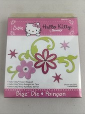 HTF Sizzix Hello Kitty Flower