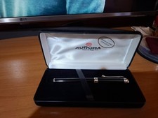 Aurora-Talentum-D13-N-Black pennino in oro massiccio 14 KT rodiato