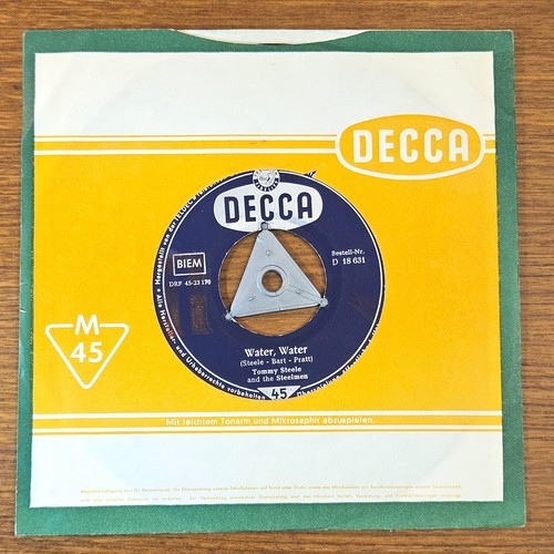 Tommy steele steelmen water - &,