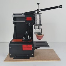 Macchina per stampa tampoli manuale - tazza inchiostro diametro 70 mm - stampa i tuoi prodotti!