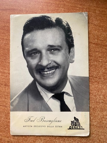 Cartolina fred buscaglione - cartolina,