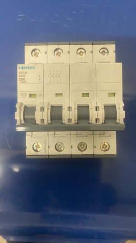 Siemens 5sy44 mcb c50 4p - ,