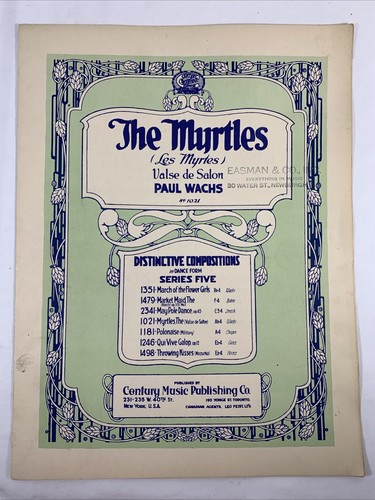 The myrtles valse salon - myrtles, de