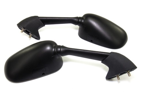 Coppia specchietti neri