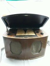 MCMICHAEL 135 RADIO d'epoca INGLESE Anno 1936 Made in UK Antica Valvole FUNZIONA