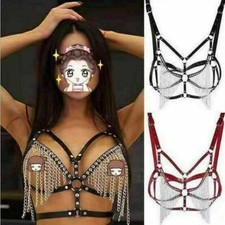 Costume da donna in pelle PU