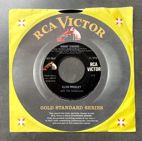 Elvis presley kissin - 7",