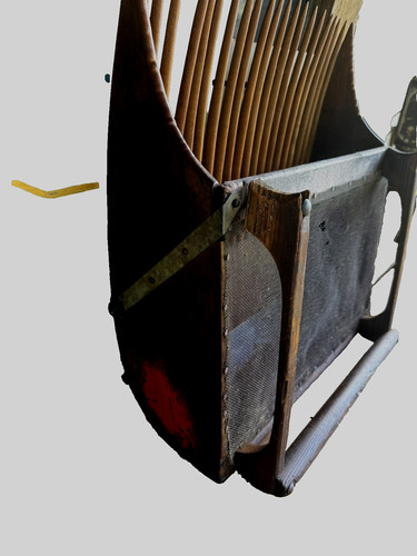Antique primitive wooden - antique,