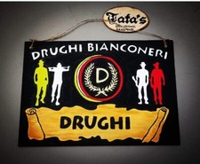 Quadro Juventus In Legno