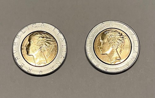 Moneta 500 lire 1990 1982 - 500, 1990/1982