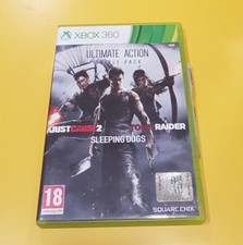 Ultimate Action Triple Pack (3 Giochi) XBOX 360 Just Cause 2, Tomb Raider ecc.