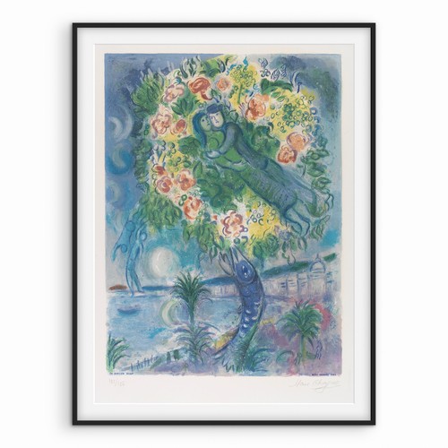 Marc chagall couple et - -,