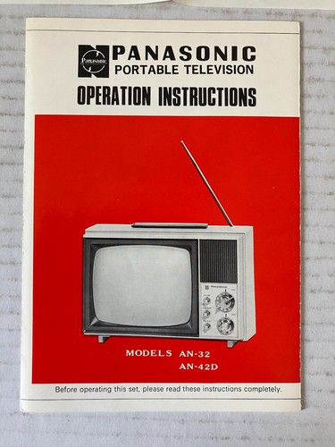 Panasonic an 42d - panasonic, an-32