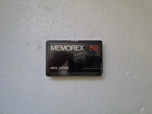 Audiocassetta vintage memorex - vintage,