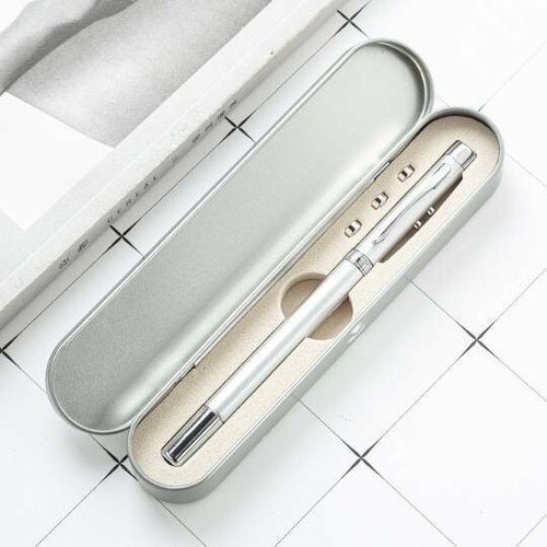 Penna puntatore laser argento
