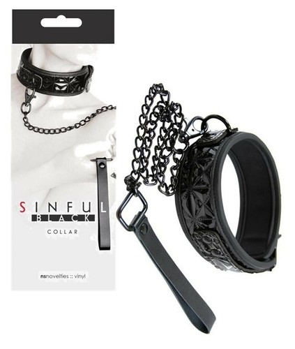 Collare bdsm con guinzaglio