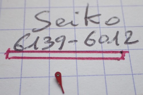 Seiko 6139 6012 aiguille - 6139-6012, :