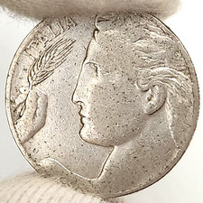 1913-R Italy 20 Centesimi -