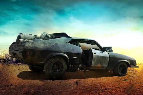 Poster mad max fury - poster, road