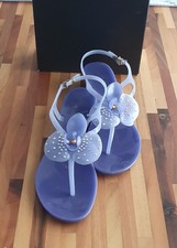 MENGHI SANDALO tacco azzurro