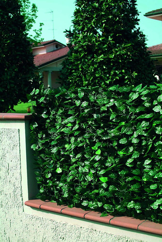 Recinzione pvc foglie - recinzione, c/foglie