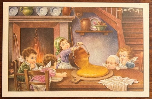 Cartolina vita contadina - cartolina, contadina"