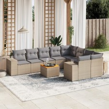 10-tlg. Garten-Sofagarnitur