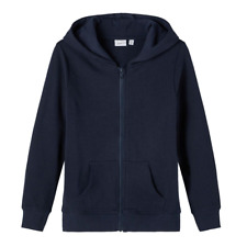 FELPA MAGLIONE CON ZIP E CAPPUCCIO MAGLIETTA BAMBINO 100%CO - 13197665