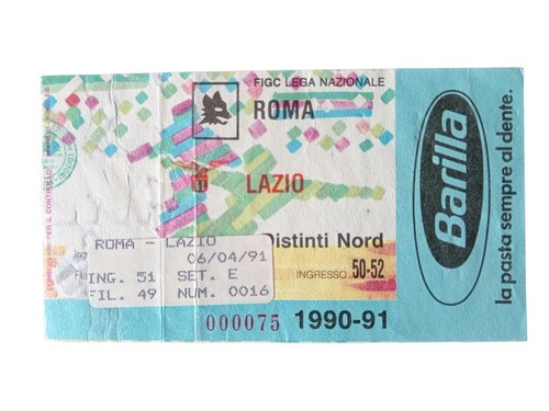 Biglietto ticket calcio - biglietto,