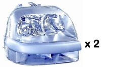 COPPIA FARI PROIETTORE DX+SX FIAT DOBLO'  00 - 05  H1-H1-H7 C/fendi