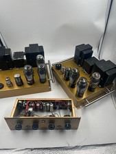 2x Amplificatore di potenza valvolare Leak TL10 e preamplificatore Point One