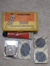 Bici Da Corsa Kit Riparazione Vintage Puncture Brudgeport Tyre Valves Eroica '70