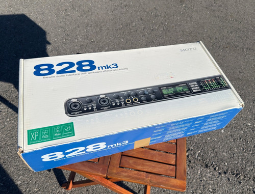 Motu 828mk3 firewire audio - 828mk3,