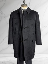 Cappotto Original Loden Steinbock Vintage in Lana Montgomery da Uomo - Taglia 52