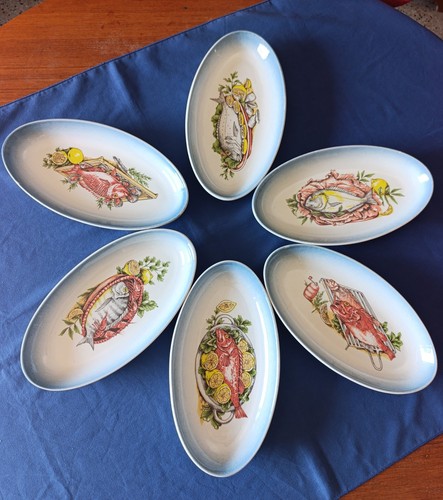 Servizio piatti pesce - servizio,